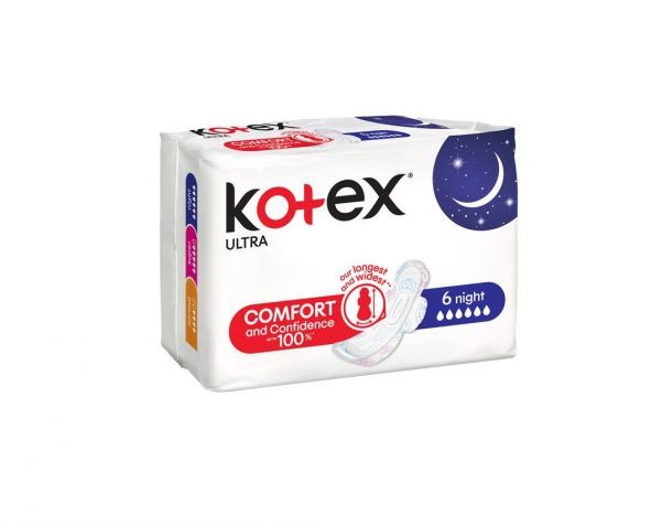 Kotex vložky na noc maxi 10ks | Zdravotnické potřeby - Dámská intimní hygiena